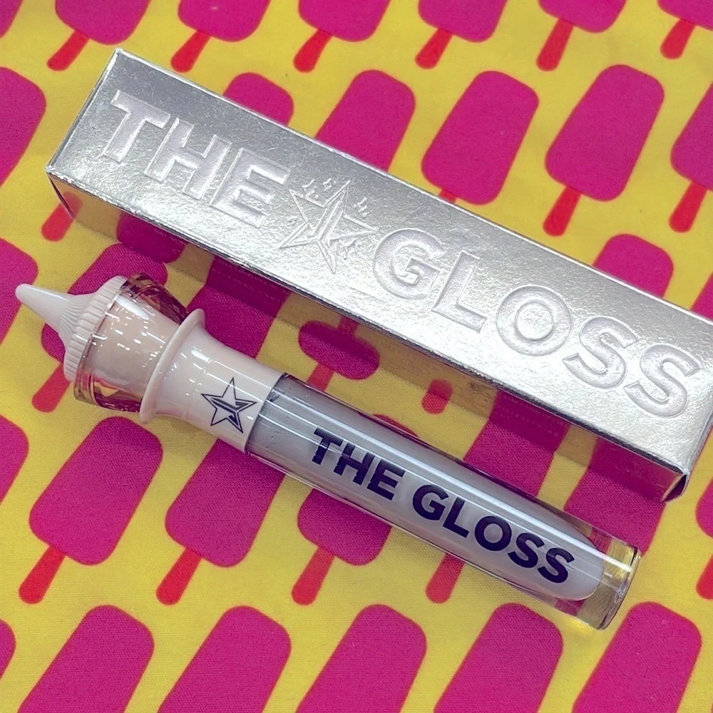 Brand New JEFFREE STAR THE GLOSS SILK ROPE Full Size Lip Gloss Pigmented Neutral